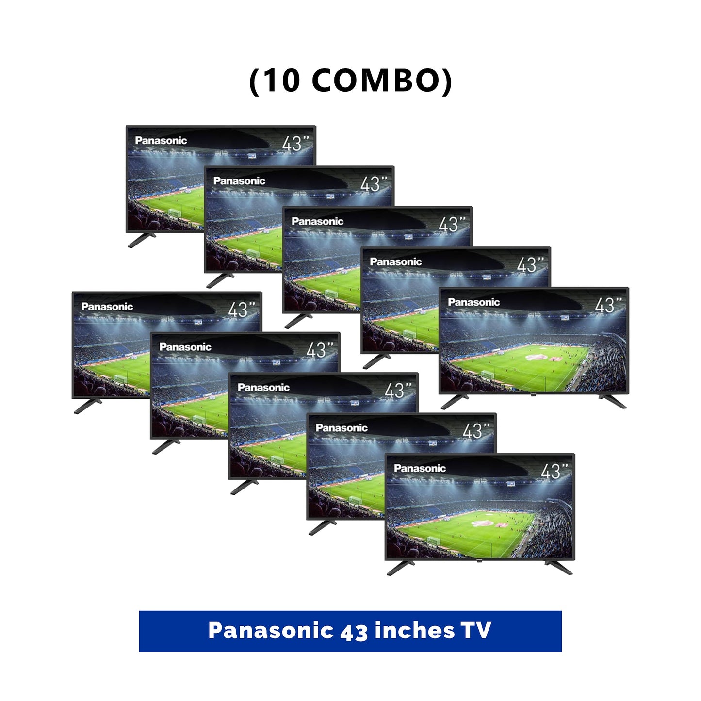 10 UNIT COMBO Panasonic 43 inch Led Tv TH-43H400M Save ₦67,640! 😱🛒 on this Deal