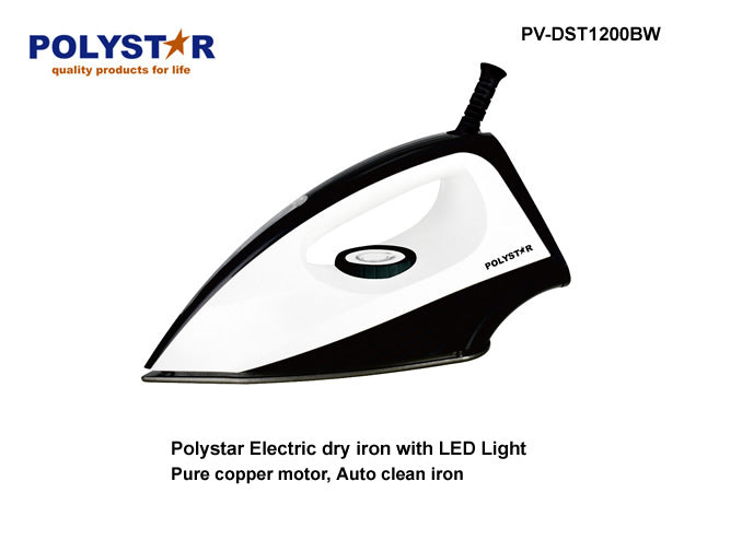 POLYSTAR ELECTRIC DRY IRON PV-DST1200BW