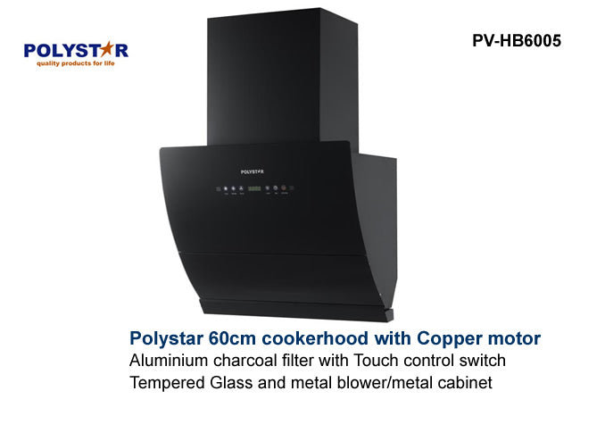 POLYSTAR 60CM COOKER HOOD PV-HB6005