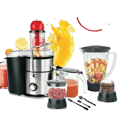 POLYSTAR Polystar 8 in 1 Food Processor & Juice Extractor With Unbreakable Blender Jar PV-J808H