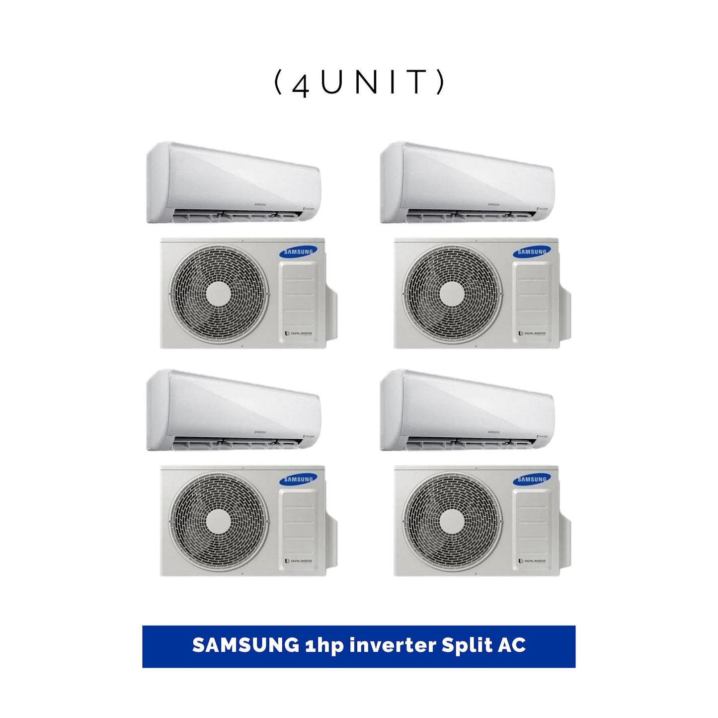 4 UNIT COMBO - Samsung 1HP Inverter Split Air Conditioner AR09TVHGAWK/AF. Save β¦106,450! π±π on this Deal
