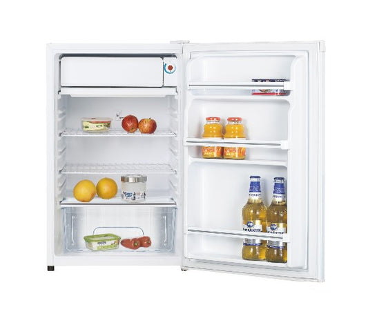 SHARP Single Door - 118L 2 GLASS SHELVE SILVER, REVERSIBLE DOOR & CRISPER DRAWER SJ-K155XG SL3-118L