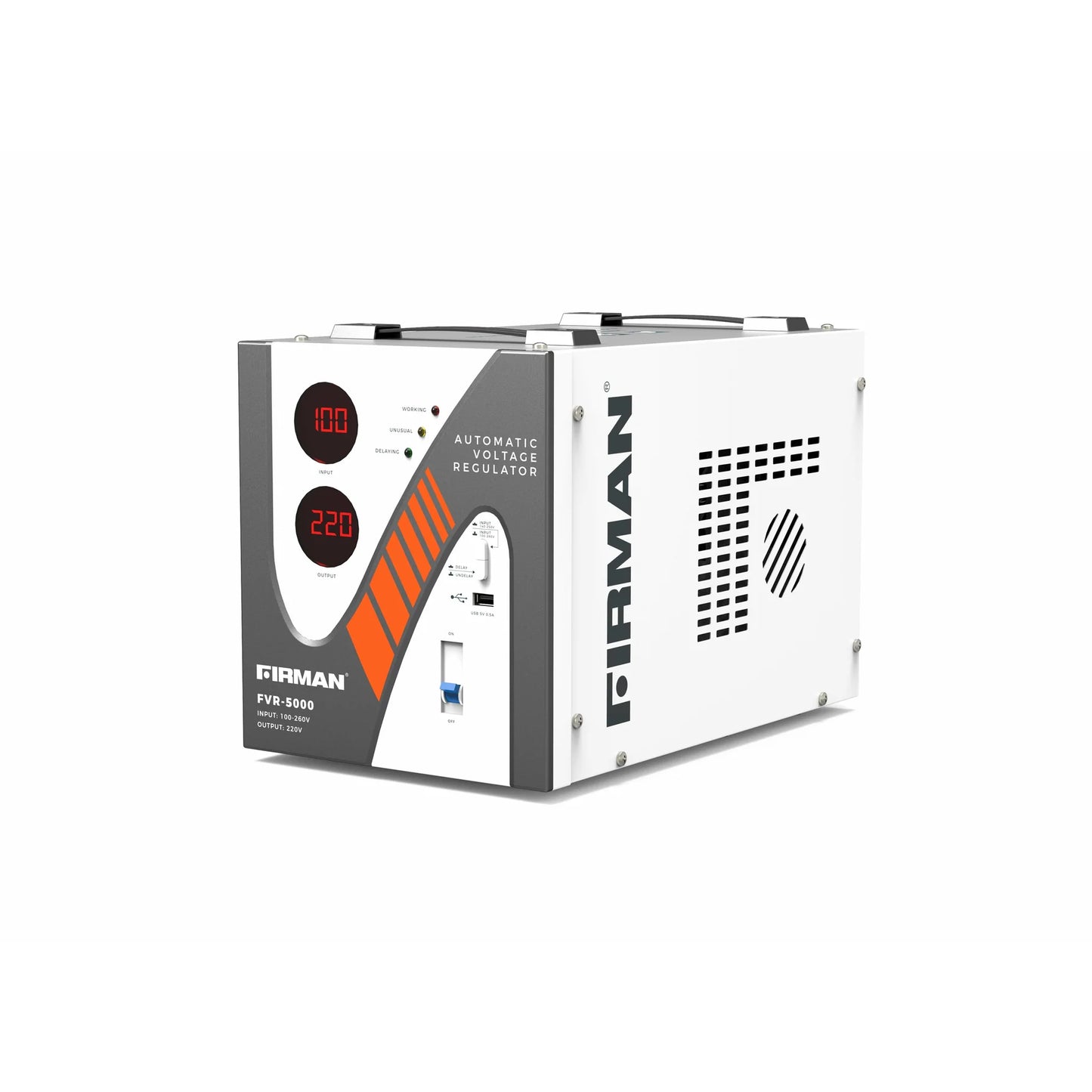 Firman 5000watts Stabilizer with USB PORT FVR-5000