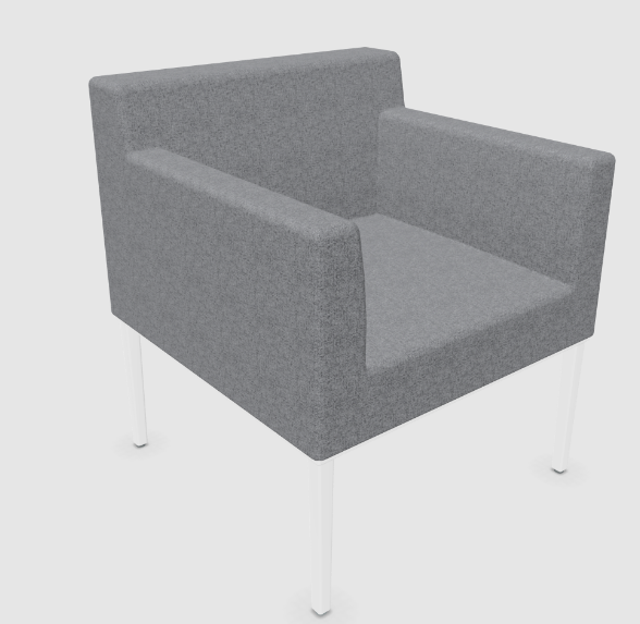Actiu Longo Nomad Armchair Lounge Chair ACTLG140M14