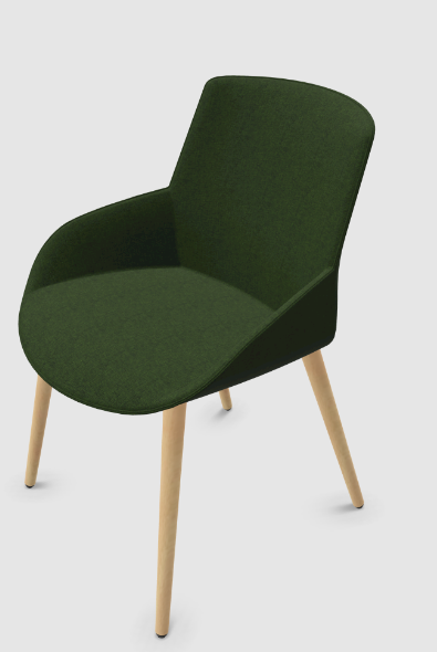 Actiu Noom Series 30 Arm Lounge chair ACTNM3211M24