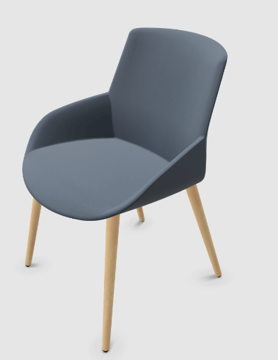 Actiu Noom Series 30 Arm Lounge chair ACTNM3211V18