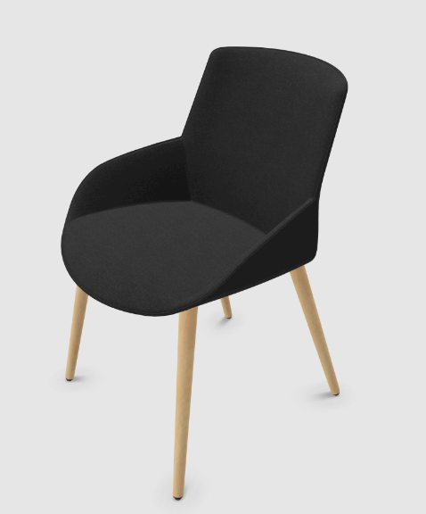 Actiu Noom Series 30 Arm lounge chair ACTNM3211M22