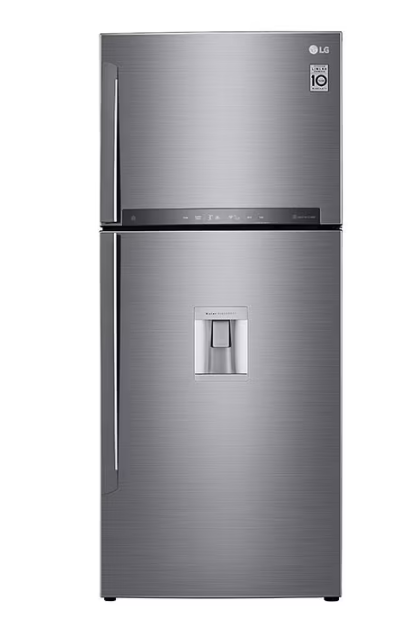 LG 471L REF 502 HLCL-T Inverter Top Freezer Refrigerator With Water Dispenser