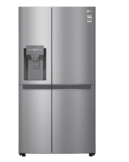 LG 674 Litres Side By Side Refrigerator With Water Dispenser REF 257 SLRL-L