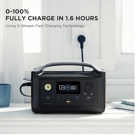 EF ECOFLOW RIVER 288Wh Portable Power Station 1200WSK-PS2000W-DJ