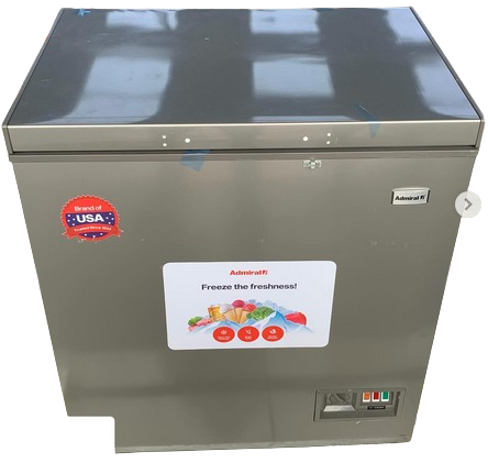 Admiral 150L Top Chest Freezer Silver, ADCF150SS