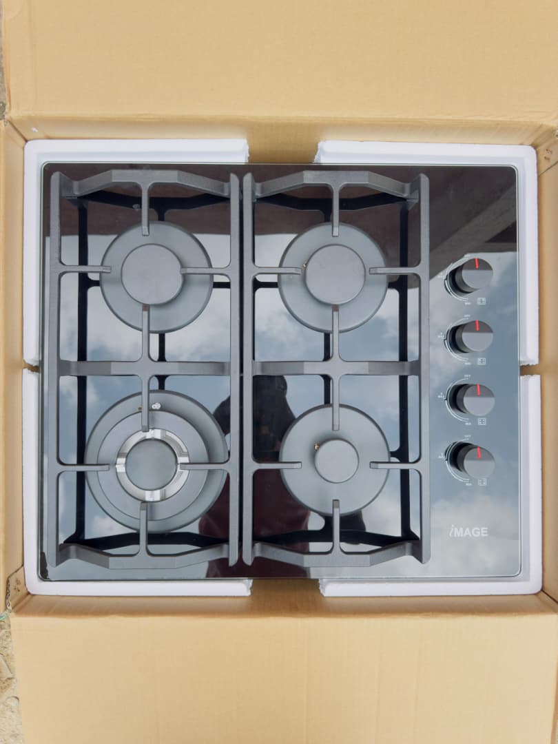 IMAGE 4 BURNER BUILT IN GAS HOB IM-60GG-5B