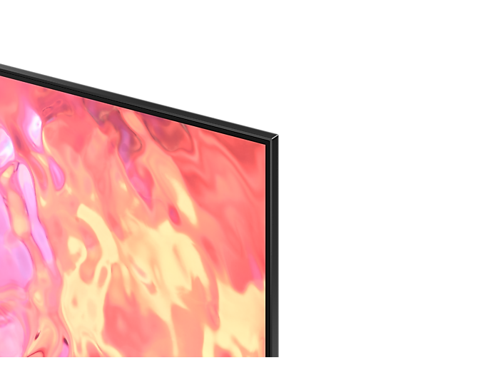 Samsung 55 Inch 4K QLED TV Dual LED Quantum HDR Motion Xcelerator Object tracking sound Lite SolarCell Remote QA55Q60C