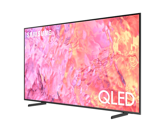 Samsung 55 Inch 4K QLED TV Dual LED Quantum HDR Motion Xcelerator Object tracking sound Lite SolarCell Remote QA55Q60C
