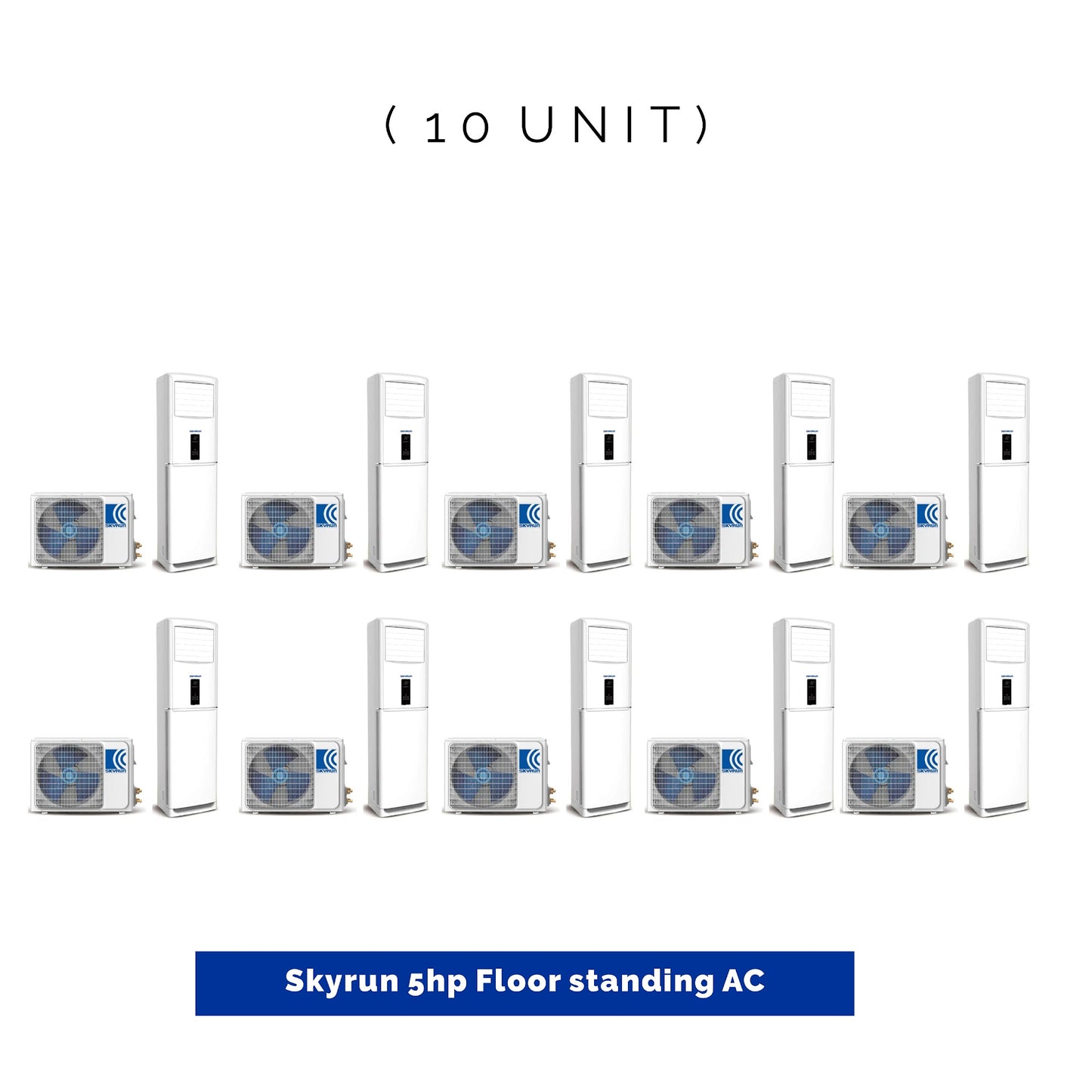 10 UNIT COMBO SKYRUN 5HP Floor Standing Air Conditioner KF-120LWC-AD/X Save ₦414,000! 😱🛒 on this Deal