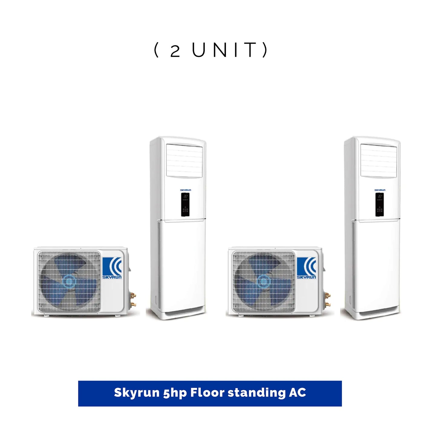 2 UNIT COMBO SKYRUN 5HP Floor Standing AC KF-120LWC-AD/X Save ₦82,800! 😱🛒 on this Deal