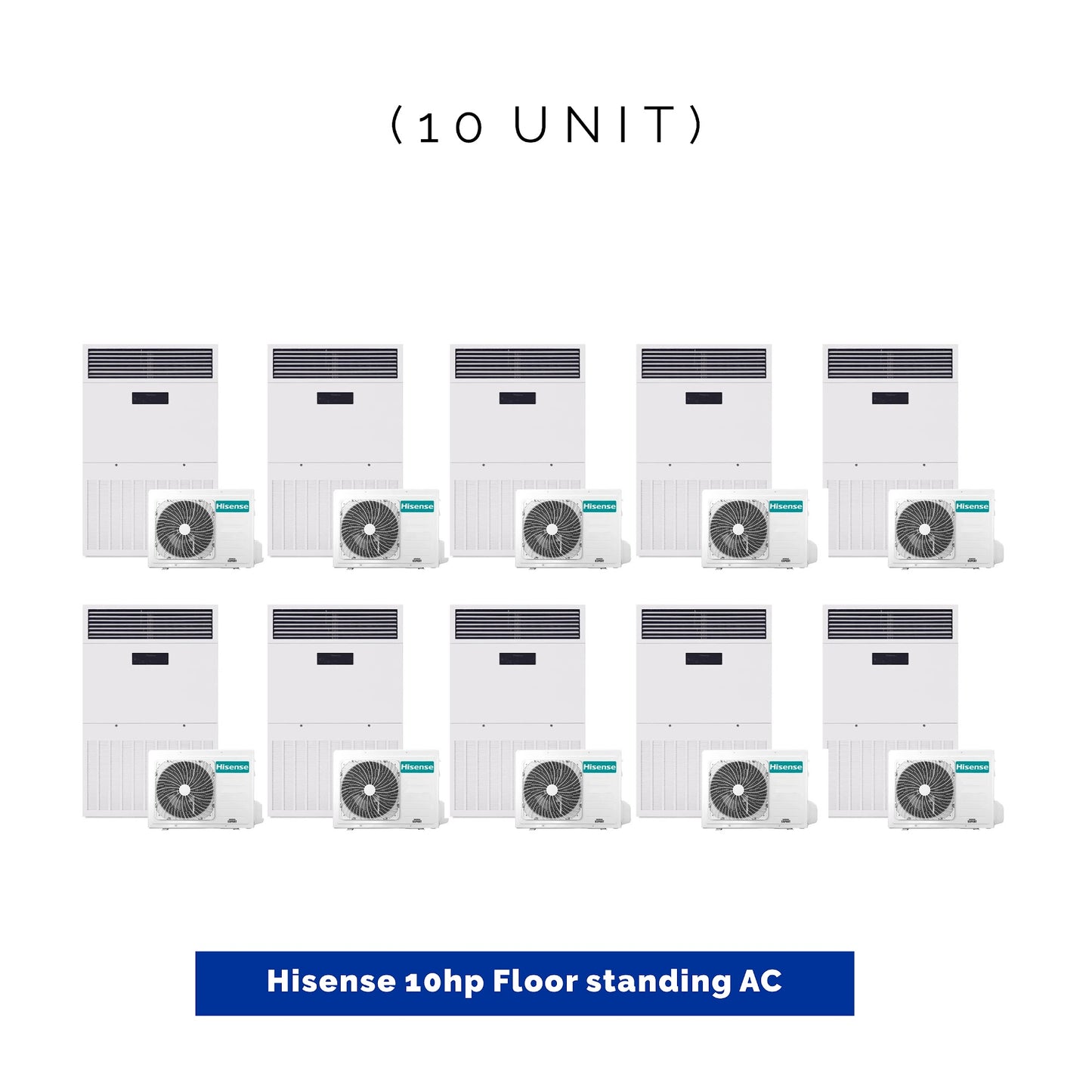 10 UNIT COMBO DEALS - Hisense 10hp Floor standing Air conditioner FS 10.0 HP. Save ₦1,155,000! 😱🛒 on this Deal