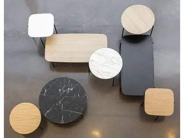 Actiu Eidos Coffee Table White Frame EI145B055050AFM1100