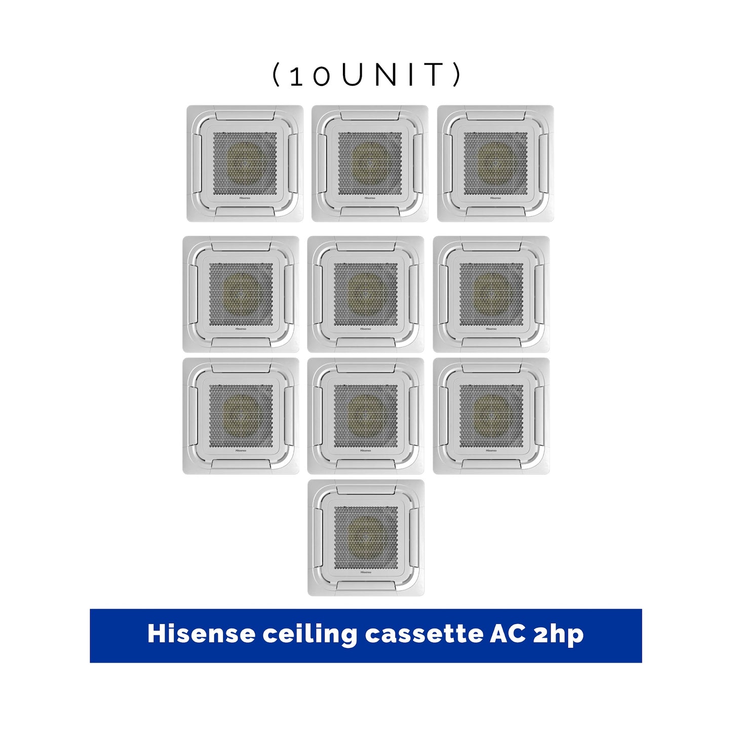 10 UNIT COMBO DEALS Hisense 2hp ceiling cassette Air conditioner HIS CEIL 2.0 HP Save ₦340,000! 😱🛒 on this Deal