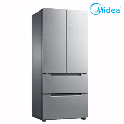 MIDEA HQ-610WEN 469 LITRES BLACK STAINLESS STEEL SIDE BY SIDE REFRIGERATOR