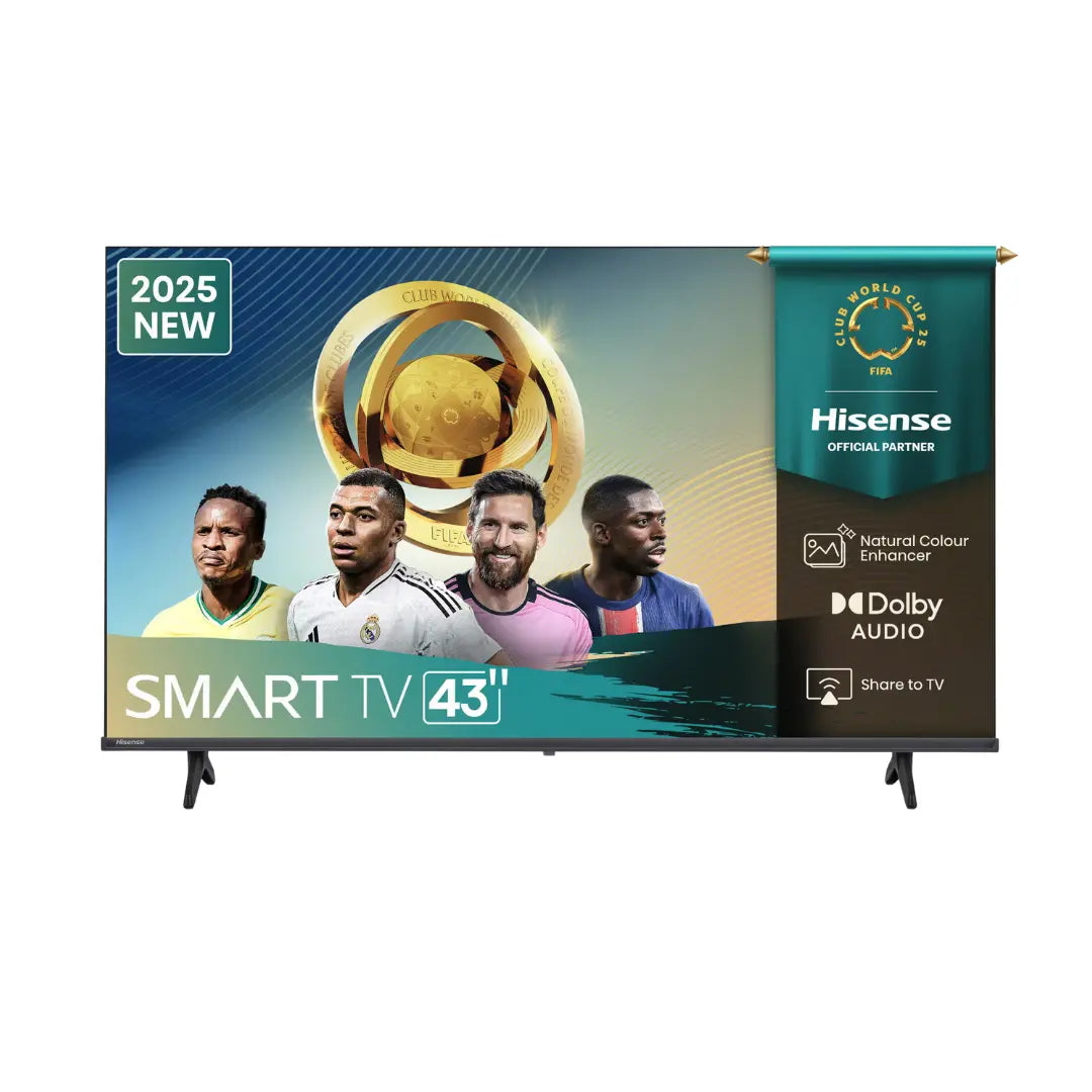 Hisense 43 inch A4Q LED Smart Tv with Free wall bracket