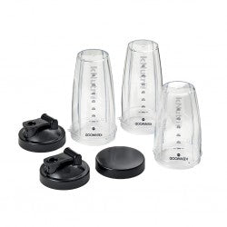 Kenwood BSP70.560SI - BKSLVR With 3 Jars Smoothie Maker