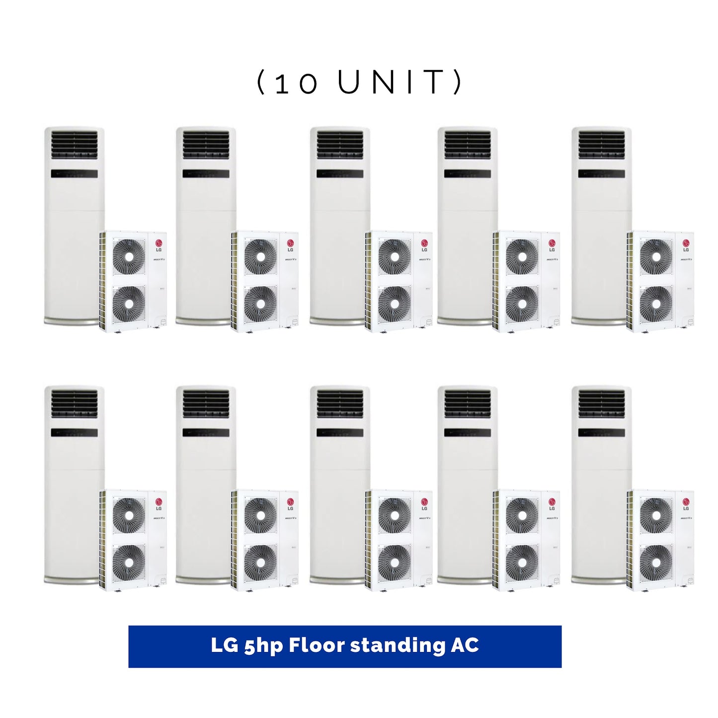 10 UNIT COMBO DEALS Lg 5hp Inverter Floor Standing Air conditioner FS 5HP. Save ₦735,000! 😱🛒 on this Deal