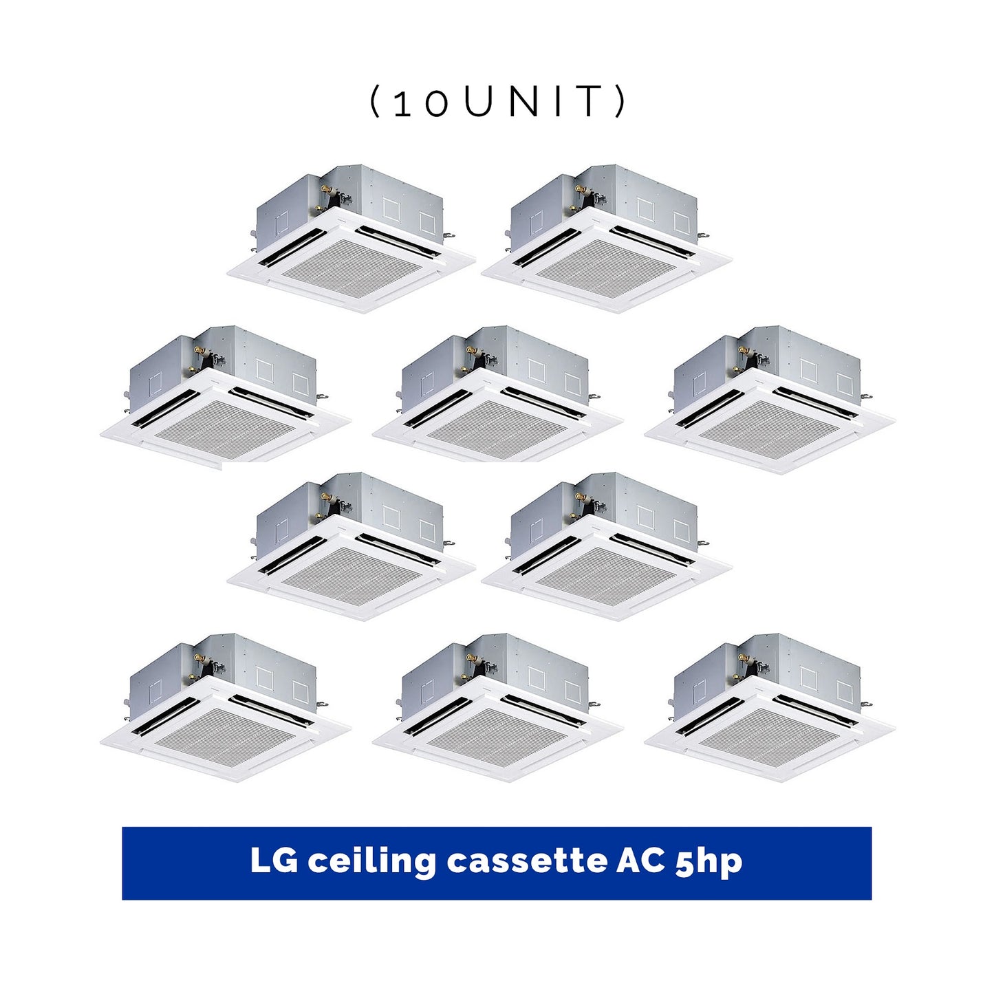 10 UNIT COMBO DEALS - LG 5hp Ceiling Cassete Inverter Air Conditioner CEILING CASSETTE 5.0HP Save ₦780,000! 😱🛒 on this Deal