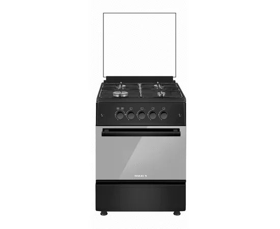 Midea 60x60 4 Gas Burner Standing Cooker 6060-4G081-B