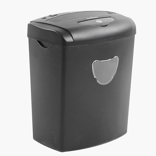 Heavy Duty Cross Cut Office Shredder with 21L Trash Can Automatic Quiet 10-Sheet Shredder