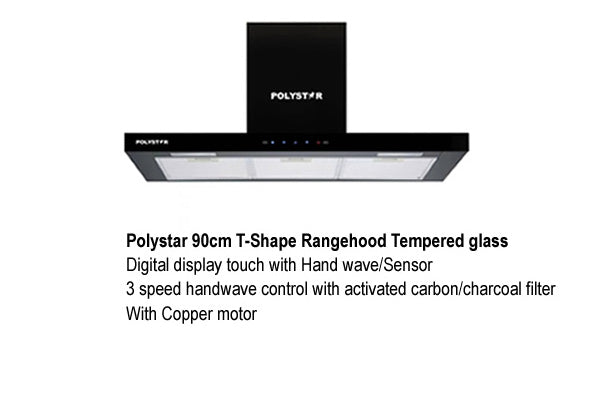 POLYSTAR 90CM RANGE HOOD PV-TD9110B