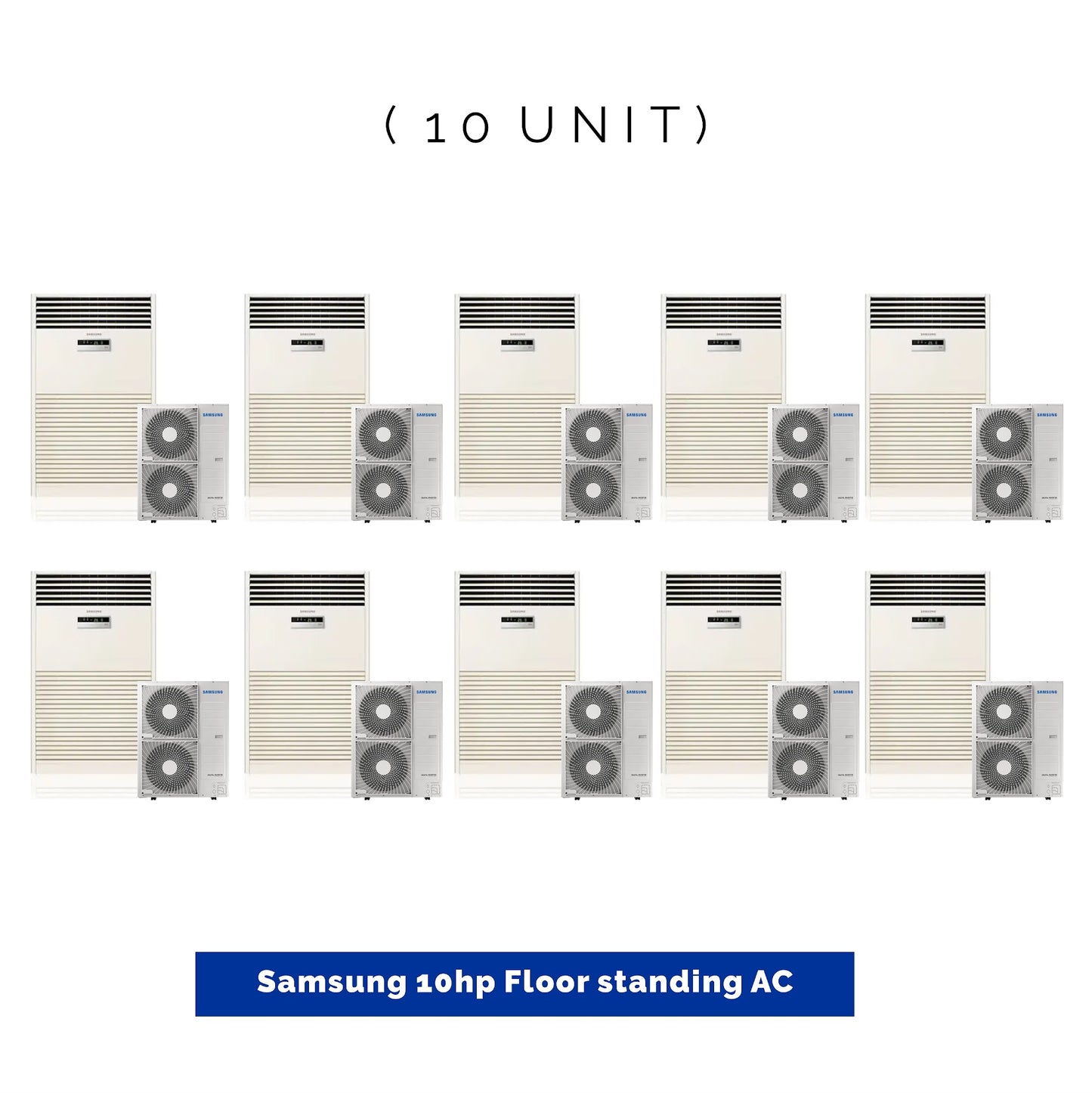 10 UNIT COMBO Samsung 10 hp floor standing Inverter Air Conditioner AC096DNPDKC/EA. Save ₦1,350,000! 😱🛒 on this Deal