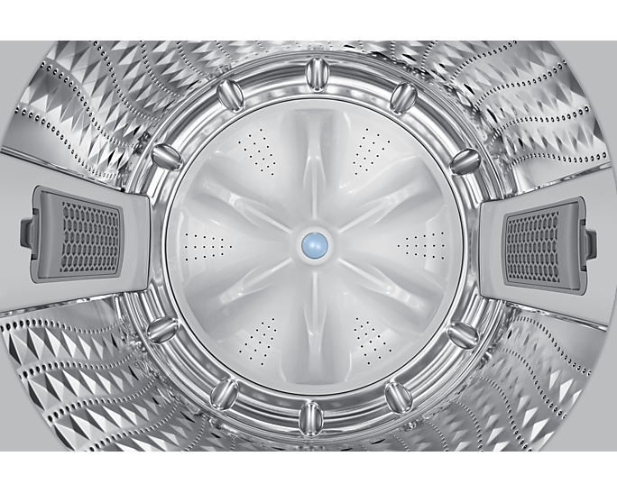 Samsung 16kg Top Loading Washing Machine with Ecobubble and Digital Inverter Technology, WA16CG6745BDNQ