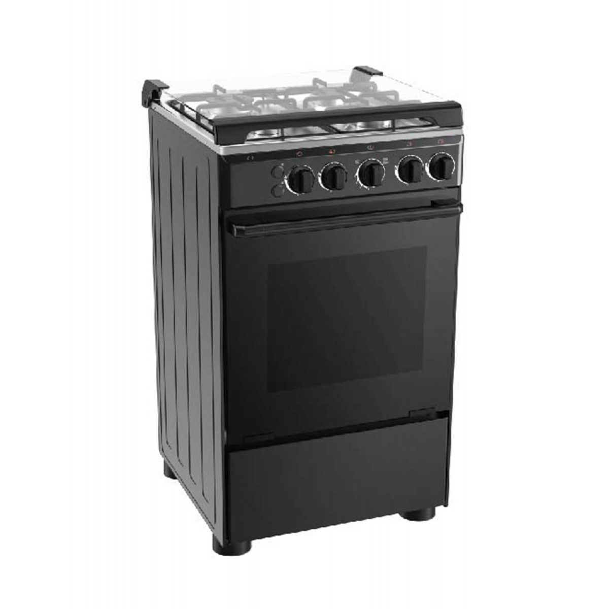 Midea 50x55 4 Gas Burner Standing Cooker 20BMG4G007-B