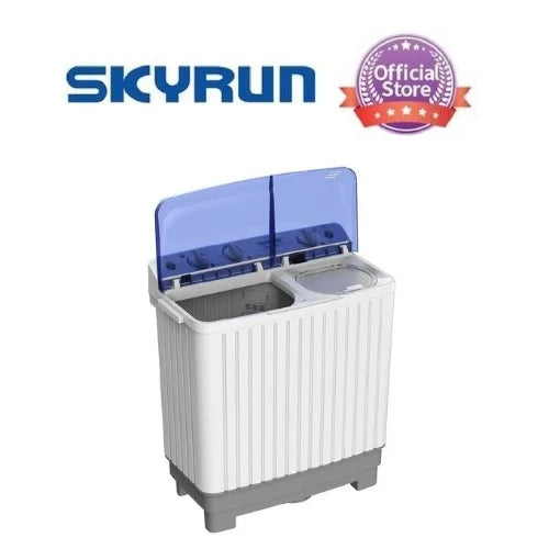 Skyrun WMS-6/HC 6kg Wash - 4kg Spin Twin Tub Semi-Automatic Washing Machine