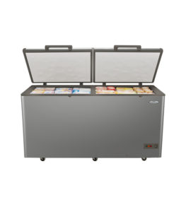 Haier Thermocool HTF-429IS R6 429 Litres Inverter Chest Freezer Silver