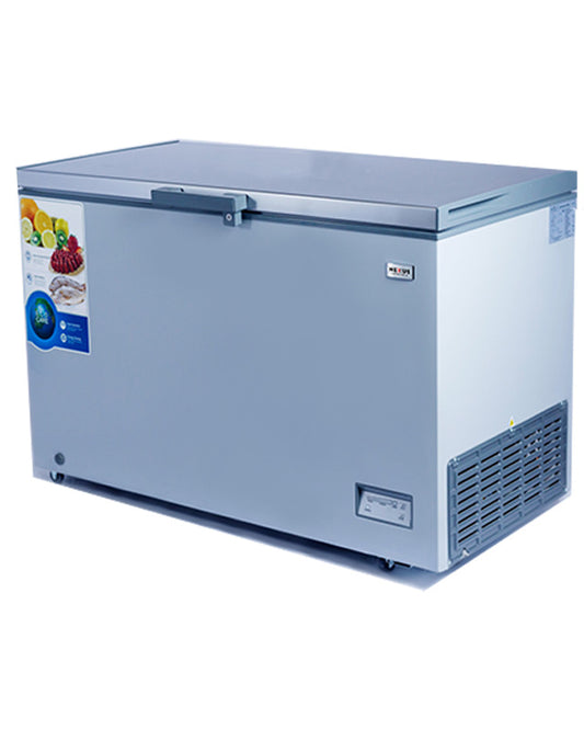 Nexus NX-490HE 380 Litres Chest Freezer Silver