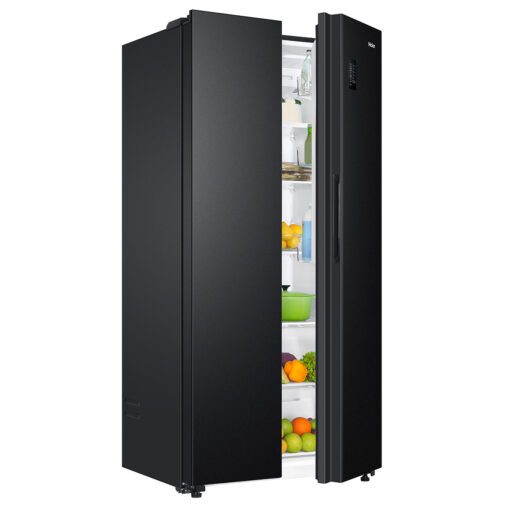 Haier Thermocool  HRF-540WBS 540liters Side By Side Refrigerator Black