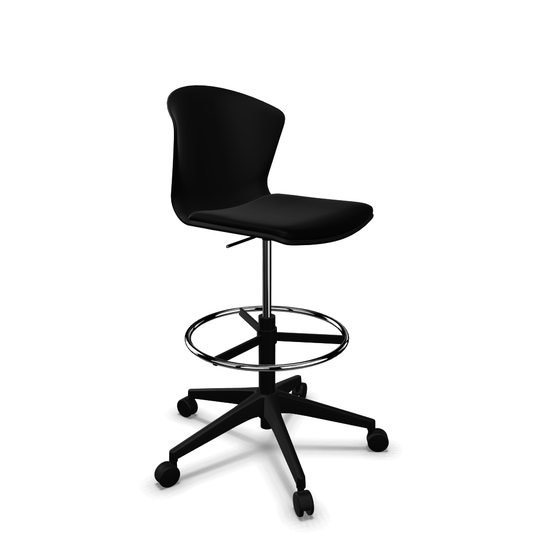 Actiu Whass Draugstman Multi-Purpose Chair with Wheels ACTWH360101VE10
