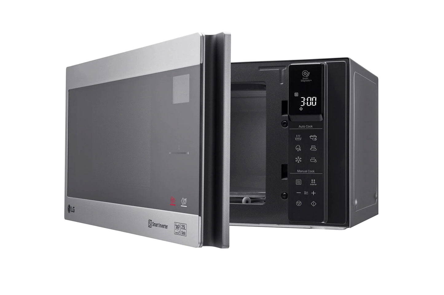 LG MS2595CIS 1000W 25L Smart Inverter Microwave Oven MWO 2595