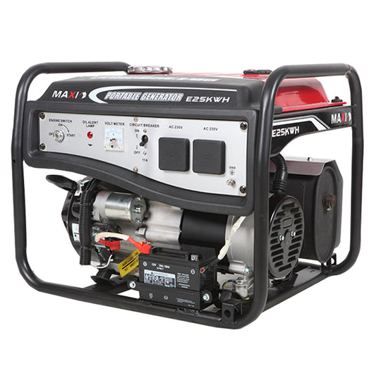 Maxi EK25 3.1kva Gasoline Generator Electric Starter