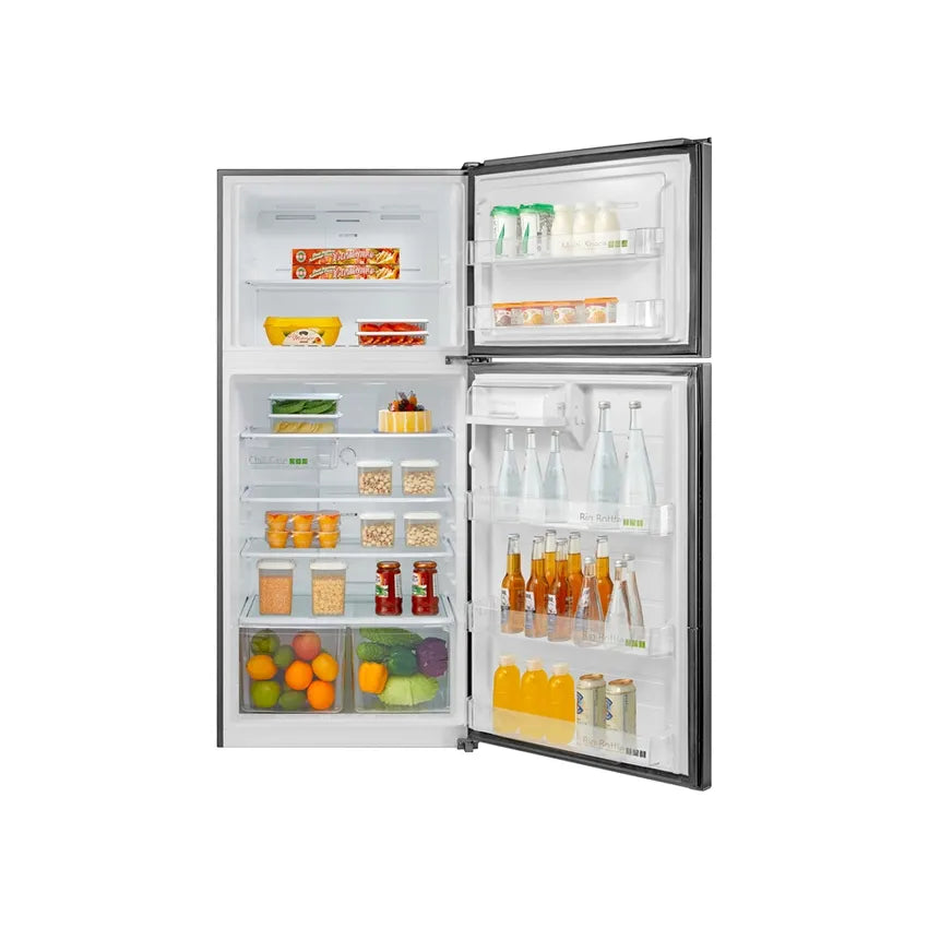 Midea HD-845FWEN 650 Litres Top Freezer Refrigerator Stainless Steel