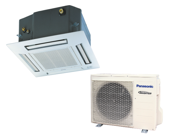 Panasonic 2.5Hp Ceiling Cassette Inverter Air Conditioner S-2430PU3H/U