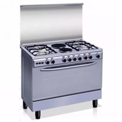 Nexus 4 Gas Burner + 2 Electric Hotplate Standing Cooker NX-8000S(4+2)