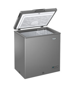 Haier Thermocool HTF-150HASR6 150 Litres Chest Freezer Silver