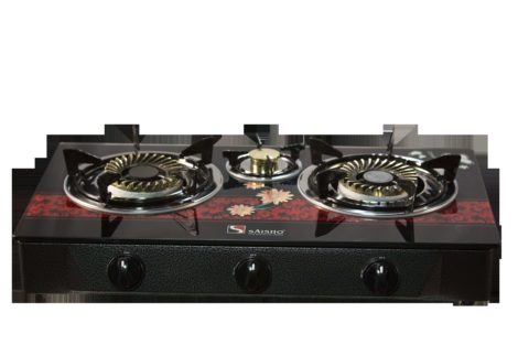 Saisho S-306BF 3 Burner Table Top Gas Cooker