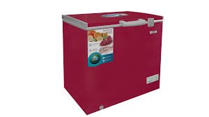 Nexus NX-265E 210 Litres Chest Freezer Wine Red