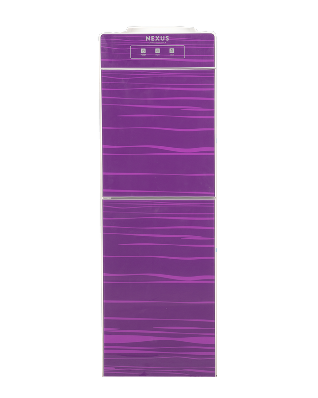 Nexus NX-016PI  Top Load Water Dispenser With Fridge (Purple)