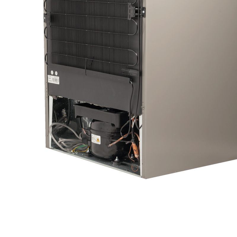 Nexus NX-225 185L Double Door Refrigerator Silver