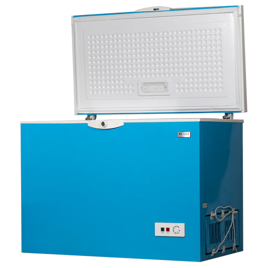 Nexus NX-400CP 300 Litres Chest Freezer Cool Pack Blue